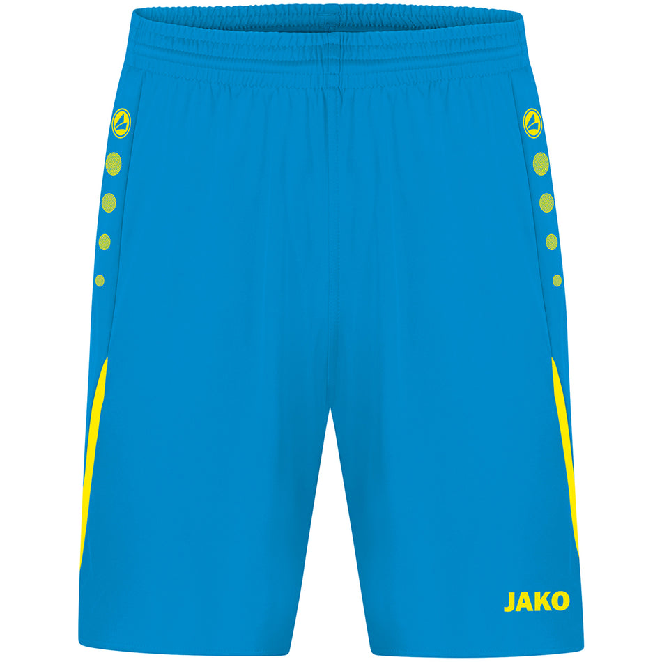 Jako - Short Challenge - Jako Blauw/Fluogeel