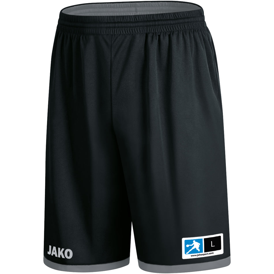 Jako - Reversible Short Change 2.0 - Zwart/Steengrijs