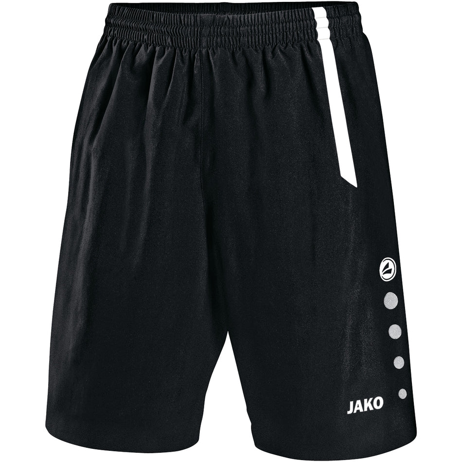 Jako - Short Turin - Zwart/Wit