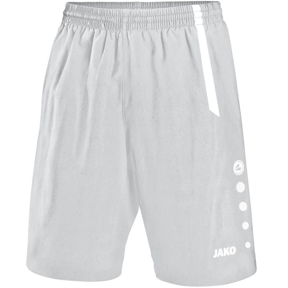 Jako - Short Turin - Zilvergrijs/Wit