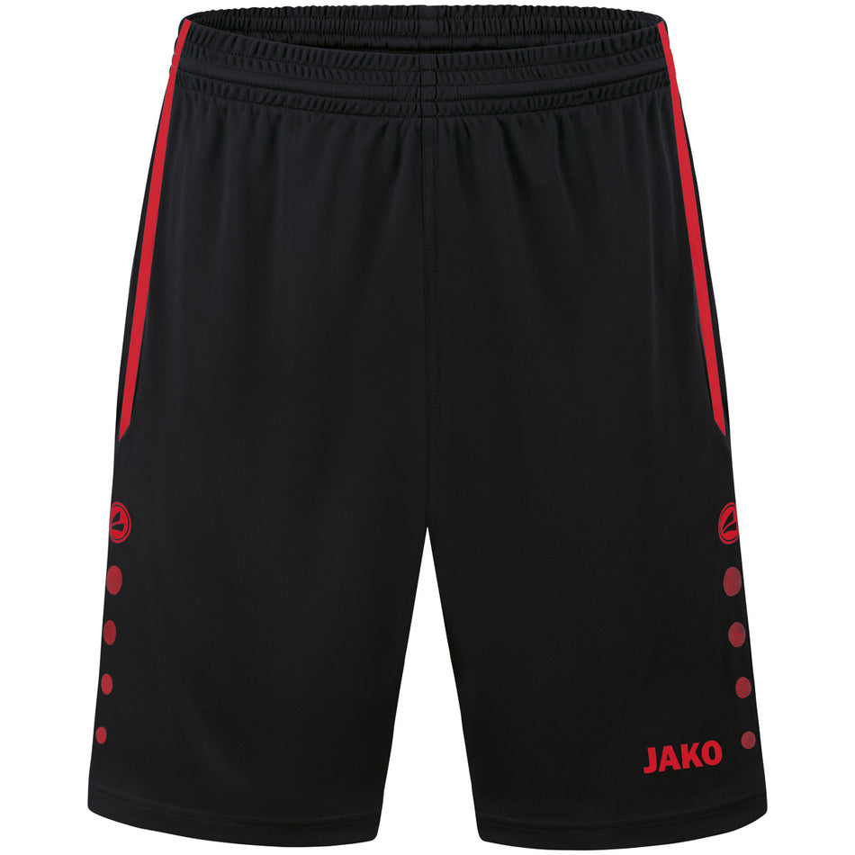 Jako - Short Allround - Zwart/Sportrood