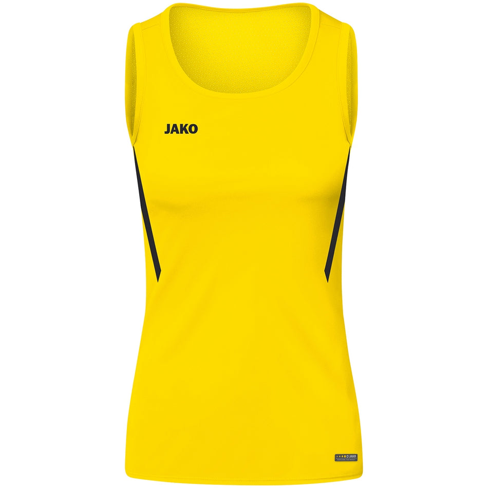 Jako - Tanktop Challenge - Citroen/Zwart