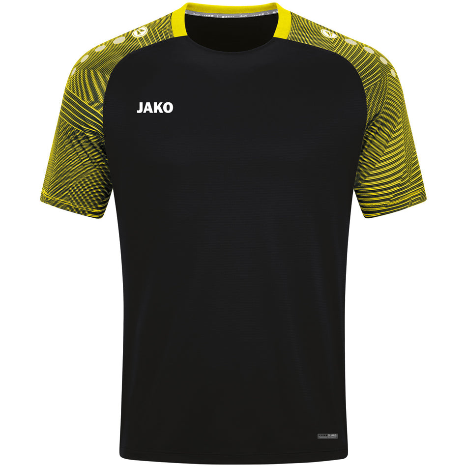 Jako - T-Shirt Performance - Zwart/Zachtgeel