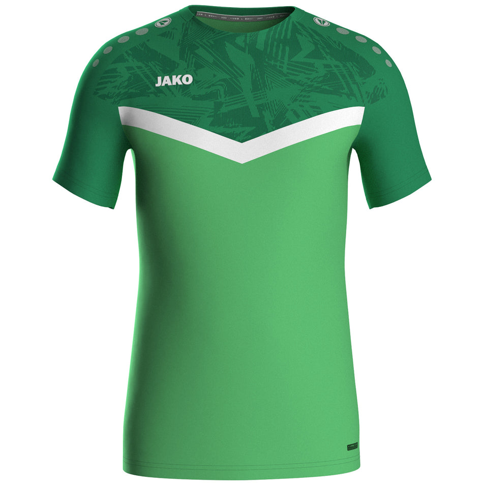 Jako - T-Shirt Iconic - Zachtgroen/Sportgreen