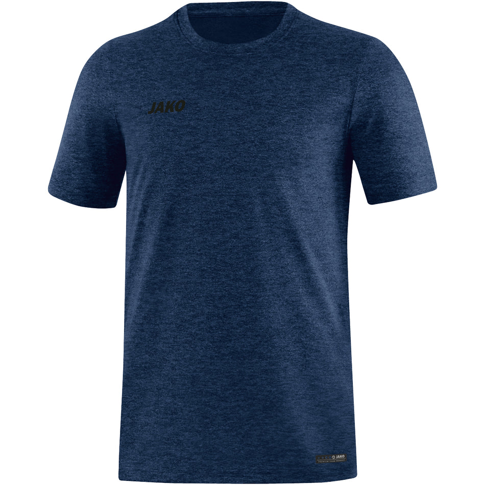 Jako - T-Shirt Premium Basics - Marine Gemeleerd