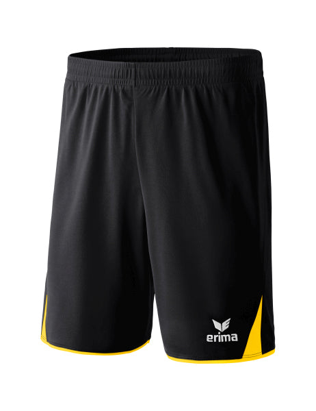 Erima - Classic 5-C Short - Zwart/Geel