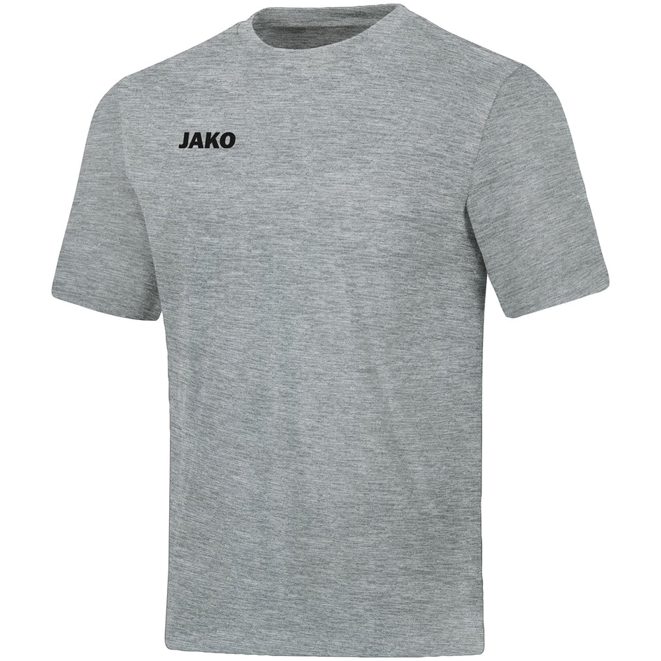 Jako - T-Shirt Base - Lichtgrijs Gemeleerd