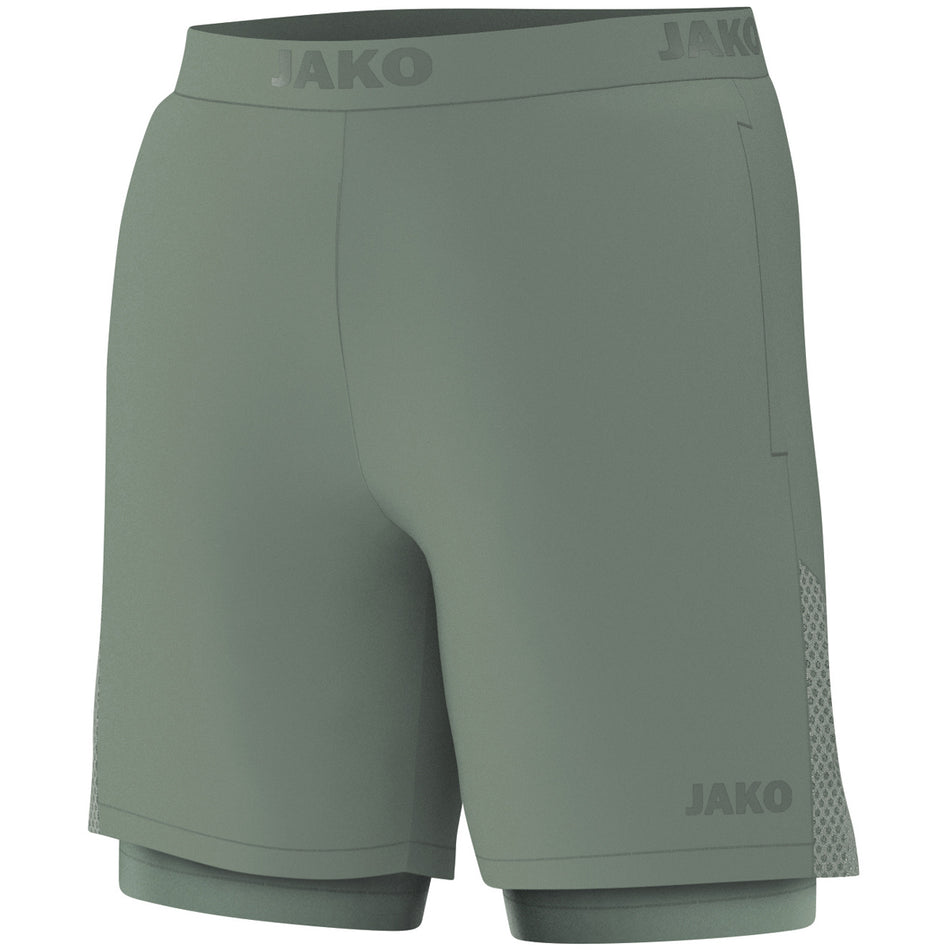 Jako - 2-In-1 Short Power - Mintgroen