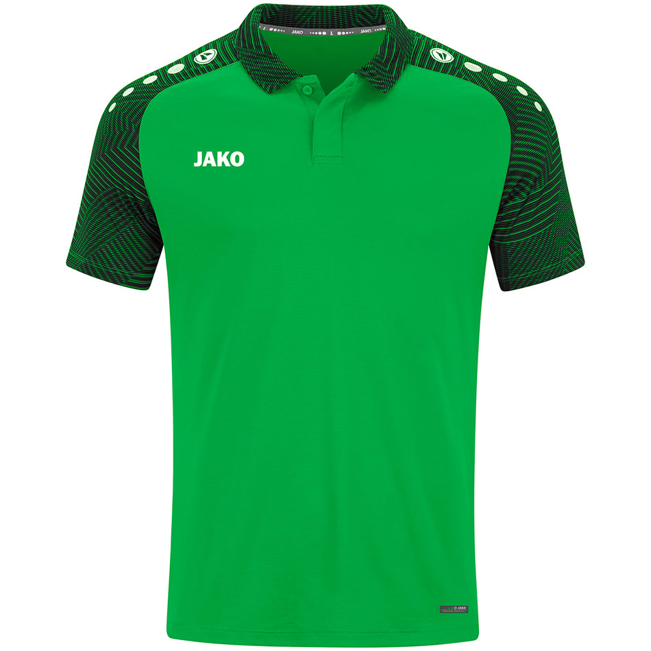 Jako - Polo Performance - Zachtgroen/Zwart