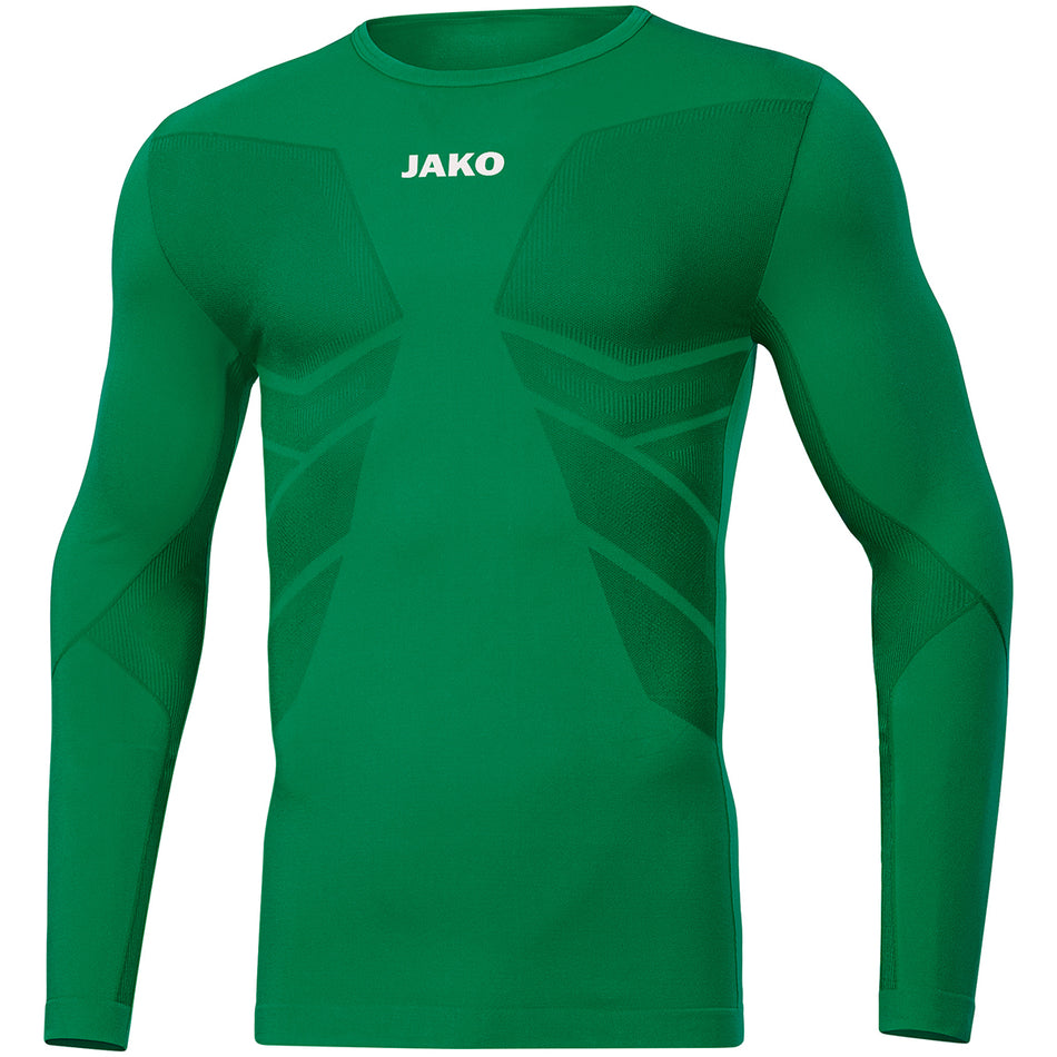 Jako - Longsleeve Comfort 2.0 - Sportgroen