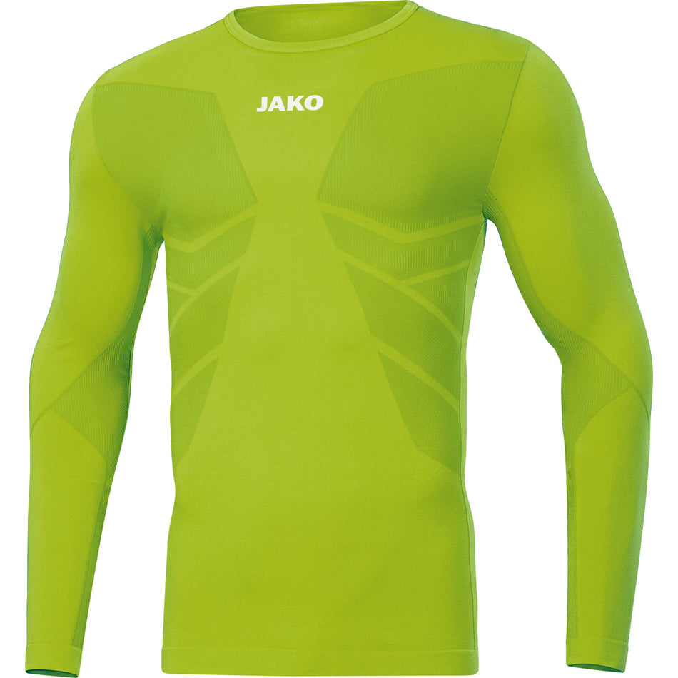 Jako - Longsleeve Comfort 2.0 - Fluogroen