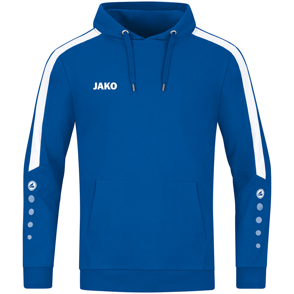 Jako - Sweater Met Kap Power - Royal