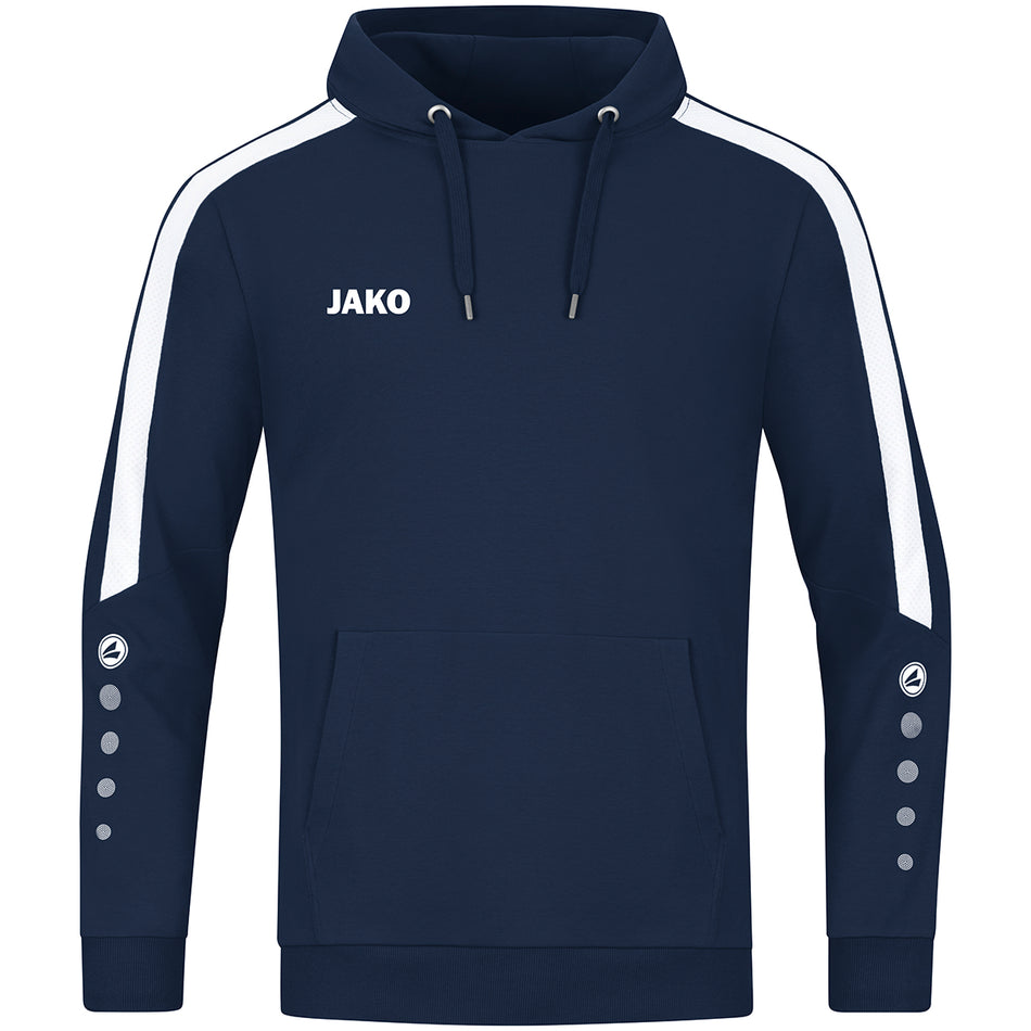 Jako - Sweater Met Kap Power - Marine