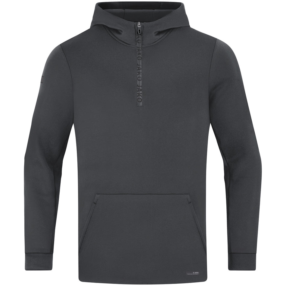 Jako - Sweater Met Kap Pro Casual - Asgrijs