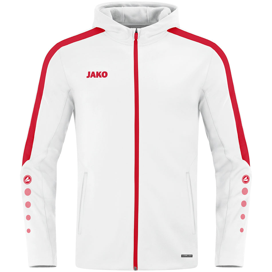 Jako - Jas Met Kap Power - Wit/Rood