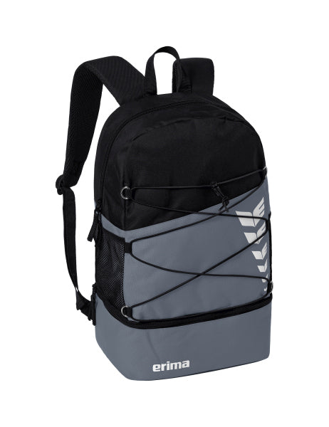 Erima - Six Wings Rugzak - Slate Grey/Zwart