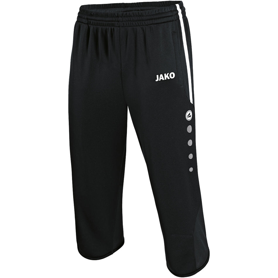 Jako - 3/4 Trainingsbroek Active - Zwart/Wit