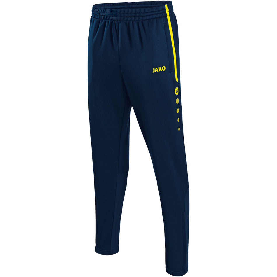 Jako - Trainingsbroek Active - Marine/Fluogeel