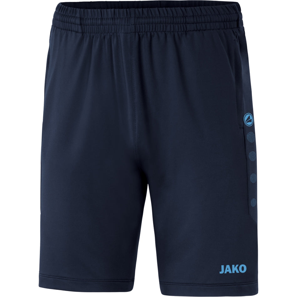 Jako - Trainingsshort Premium - Marine/Hemelsblauw