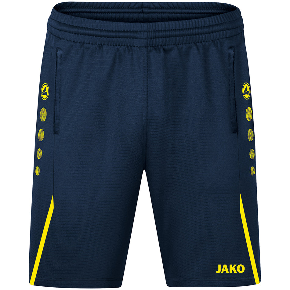 Jako - Trainingsshort Challenge - Marine/Fluogeel