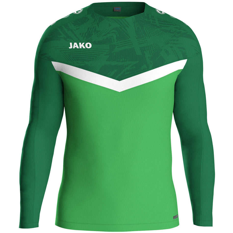 Jako - Sweater Iconic - Zachtgroen/Sportgreen