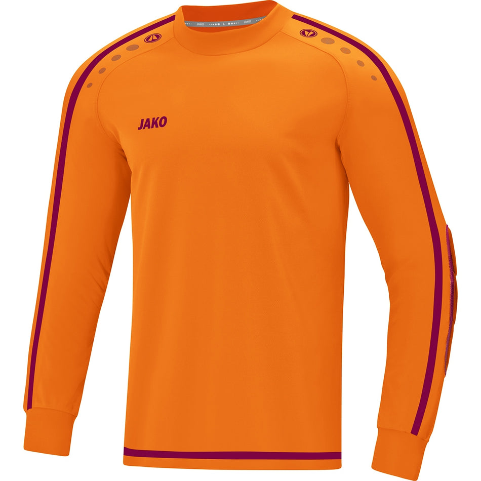 Jako - Keepershirt Striker 2.0 - Fluo Oranje/Wijnrood