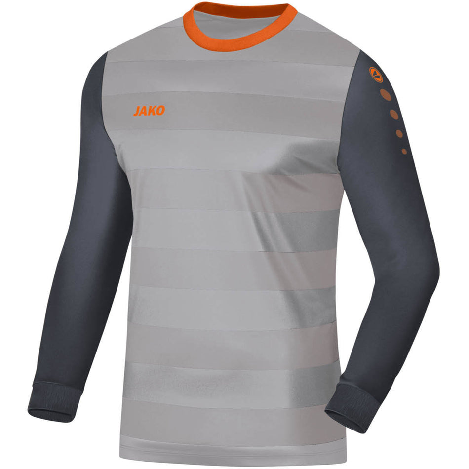 Jako - Keepershirt Leeds - Zilvergrijs/Antra/Fluo Oranje