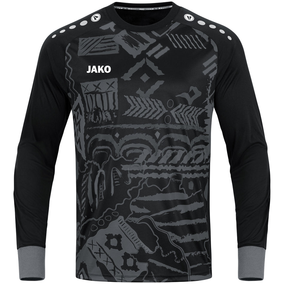 Jako - Keepershirt Tropicana - Zwart/Antraciet