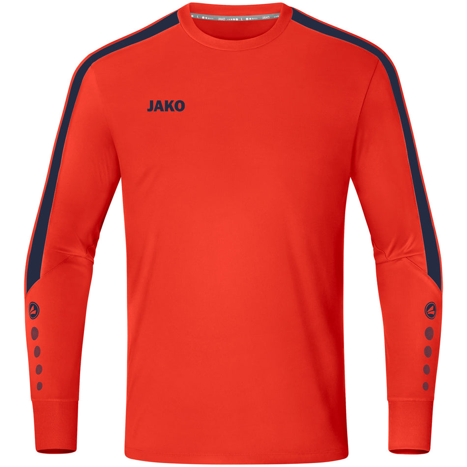 Jako - Keepershirt Power - Flame/Marine