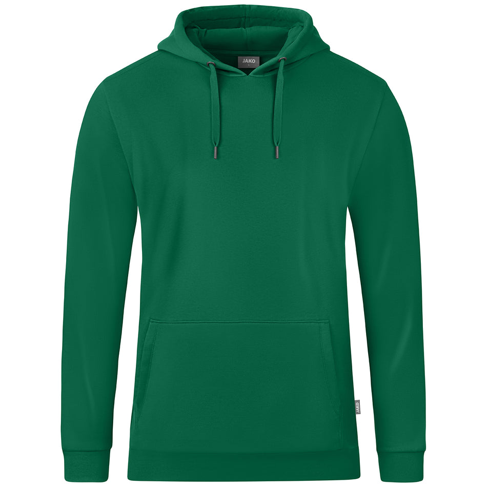 Jako - Sweater Met Kap Organic - Groen