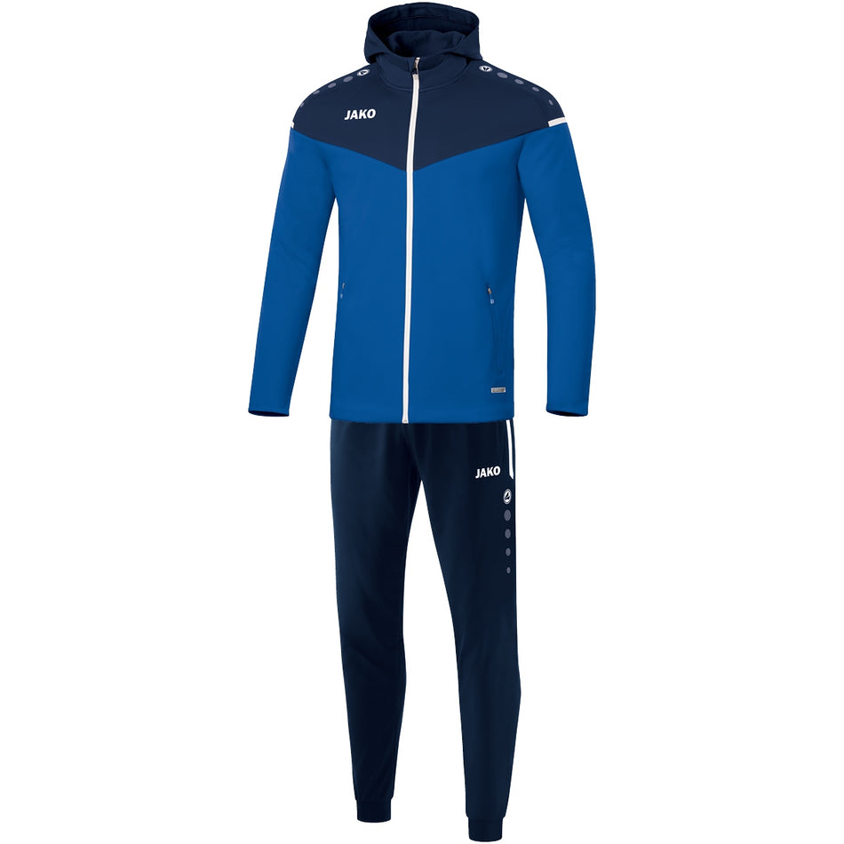 Jako - Trainingspak Polyester Met Kap Champ 2.0 - Royal/Marine