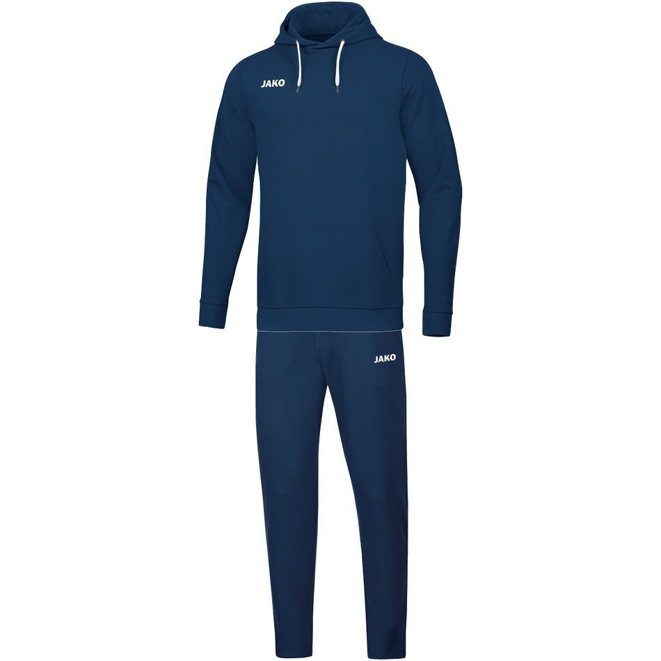 Jako - Joggingpak Base Met Hoody  - Marine