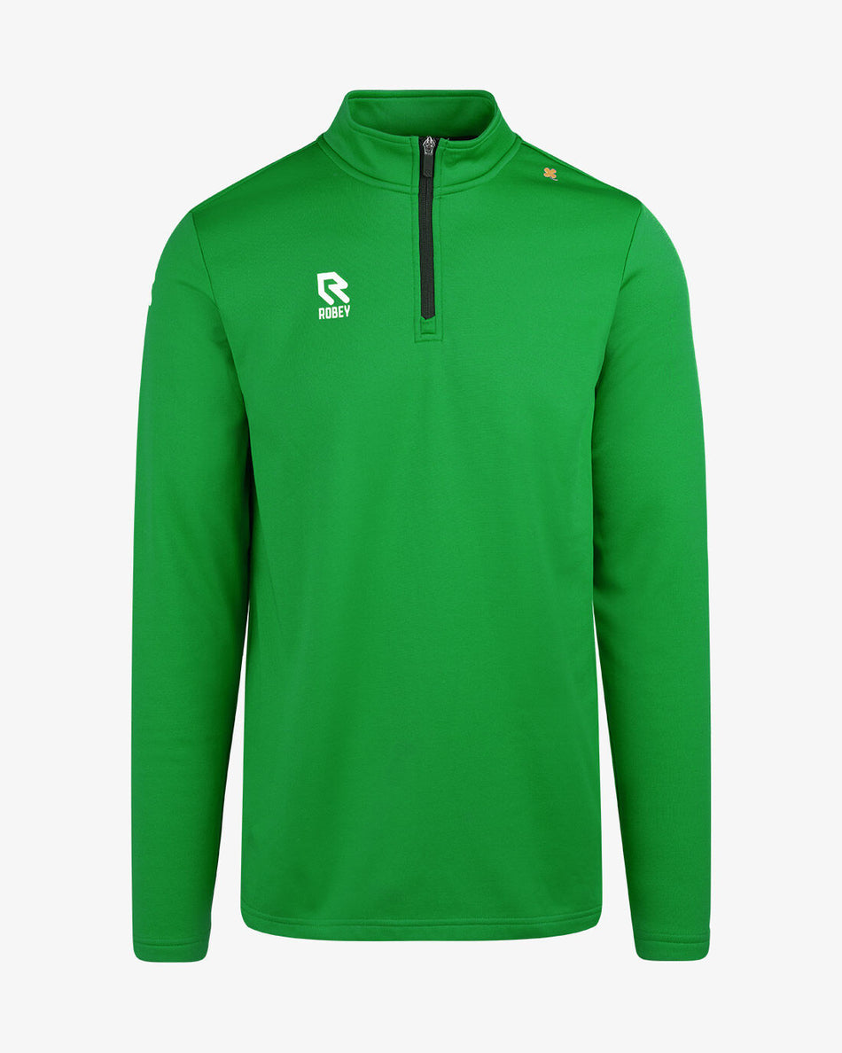 ROBEY - Crossbar Half-Zip - Green