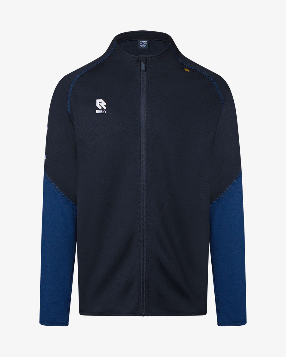 ROBEY - Performance Full-Zip Jacket - Black/Navy