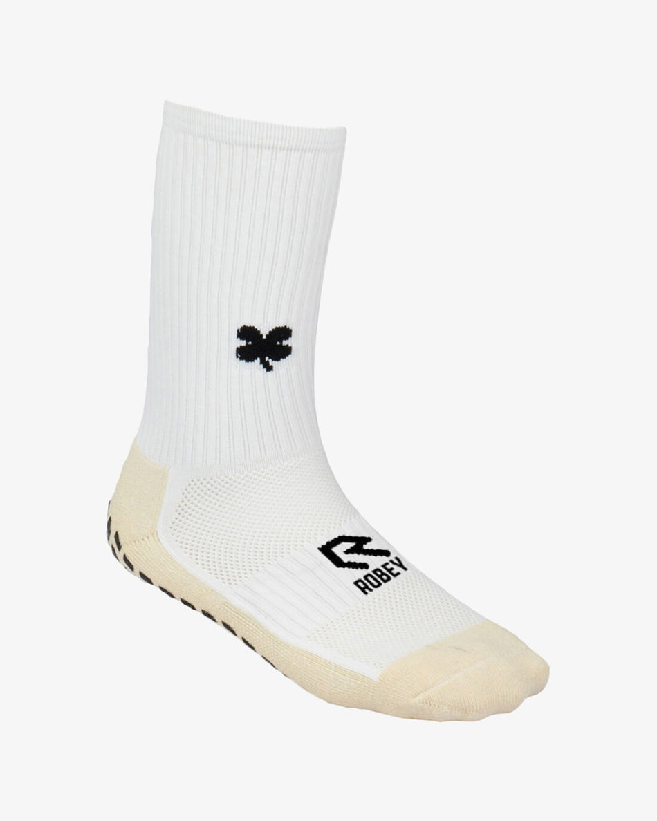 ROBEY - Grip Socks - White