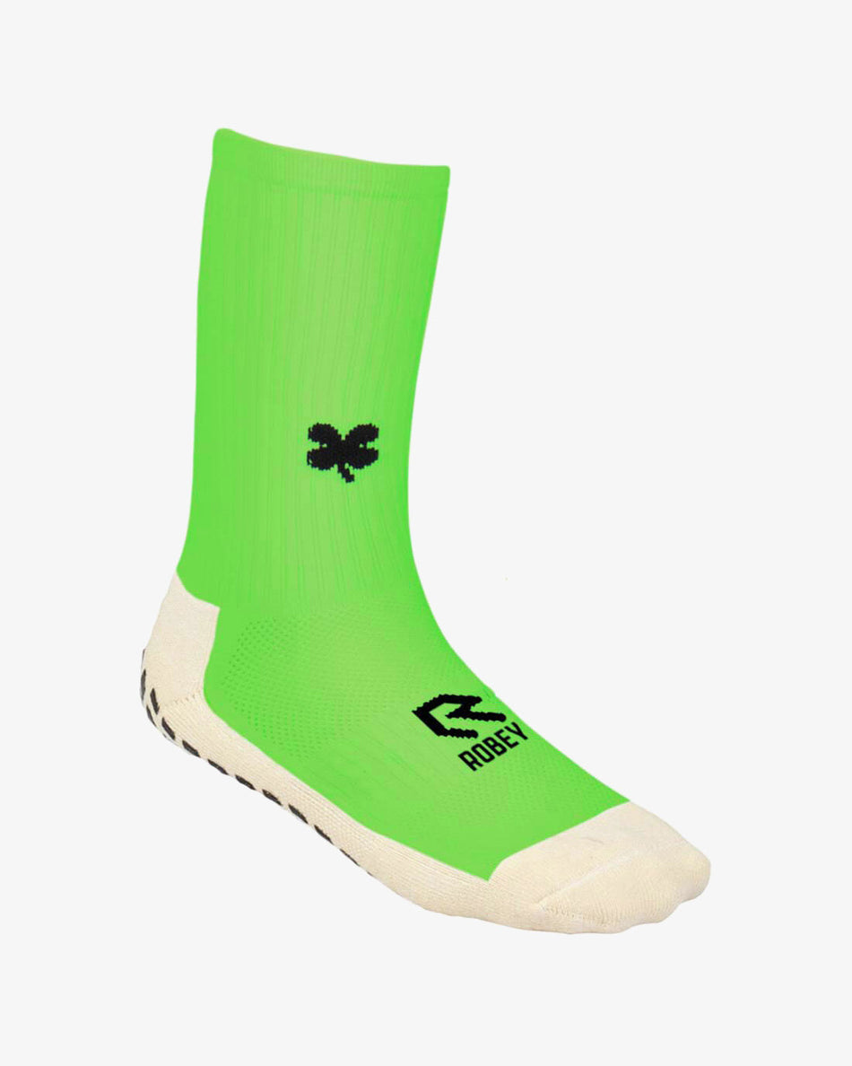 ROBEY - Grip Socks - Neon Green