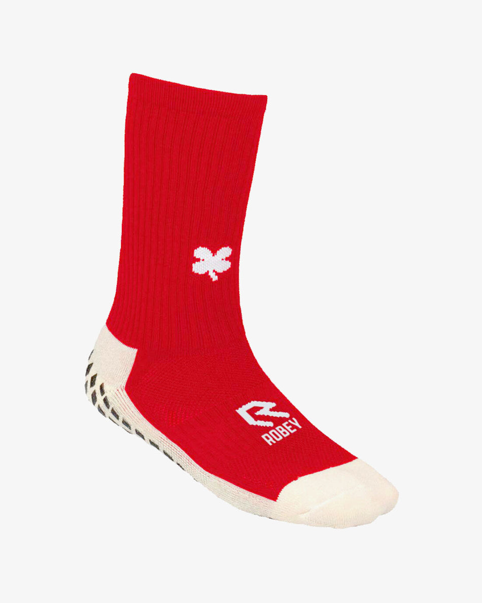 ROBEY - Grip Socks - Red
