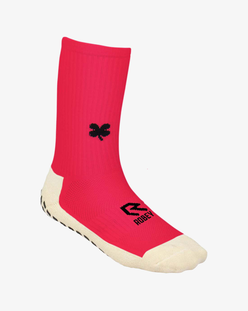 ROBEY - Grip Socks - Coral