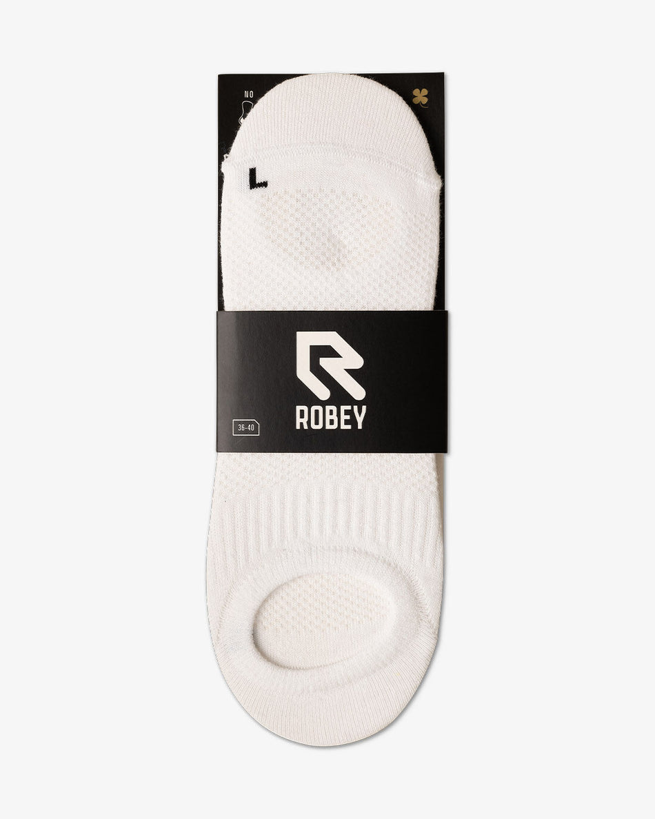 ROBEY - No Look Socks (3-pack) - White
