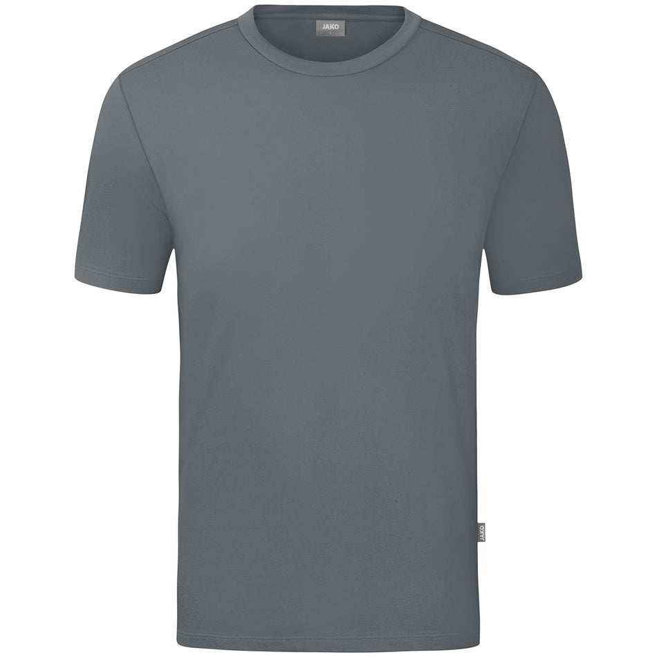 Jako - T-Shirt Organic Stretch - Steengrijs