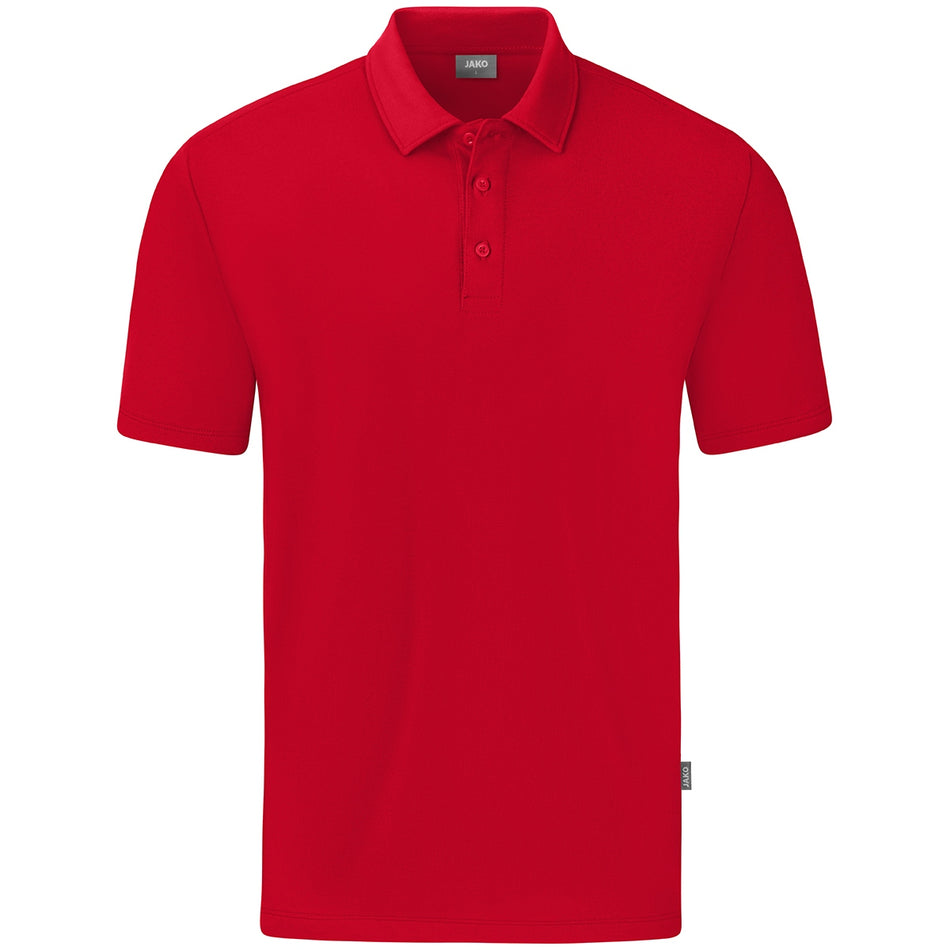 Jako - Polo Organic Stretch - Rood