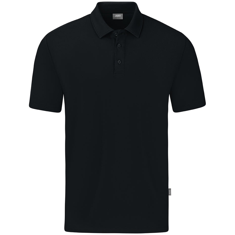 Jako - Polo Organic Stretch - Zwart