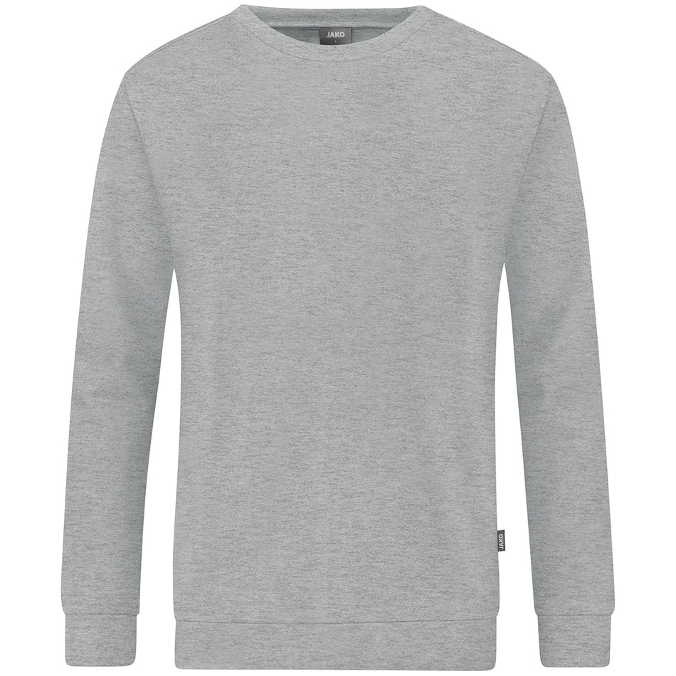 Jako - Sweater Organic - Lichtgrijs Gemeleerd