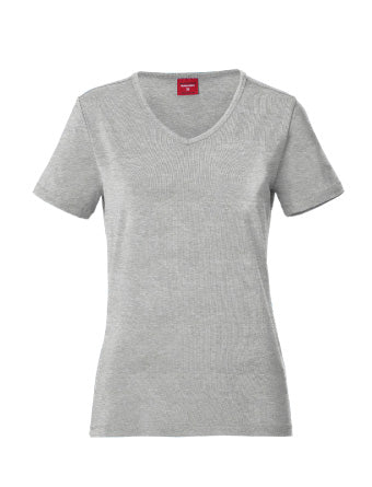 Masita Basic Ss T-Shirt Women Grey-Melange