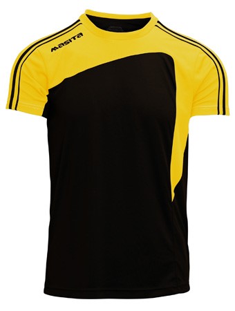 Masita Forza Ss T-Shirt Black/Yellow