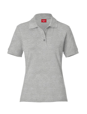 Masita Basic Ss Polo Women Grey-Melange