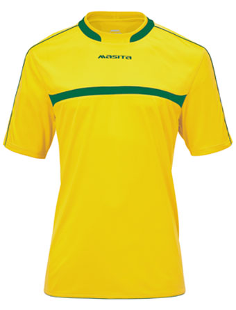 Masita Brasil Ss T-Shirt Yellow/Green