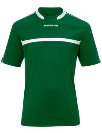 Masita Brasil Ss T-Shirt Green/White