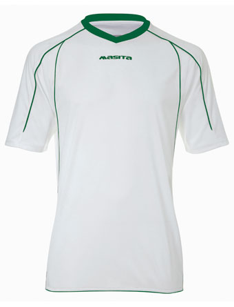 Masita Striker Ss T-Shirt White/Green