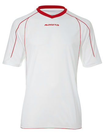 Masita Striker Ss T-Shirt White/Red